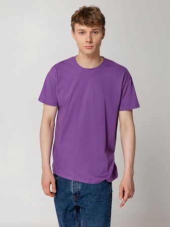 Футболка унисекс Regent 150, фиолетовая, размер XXL