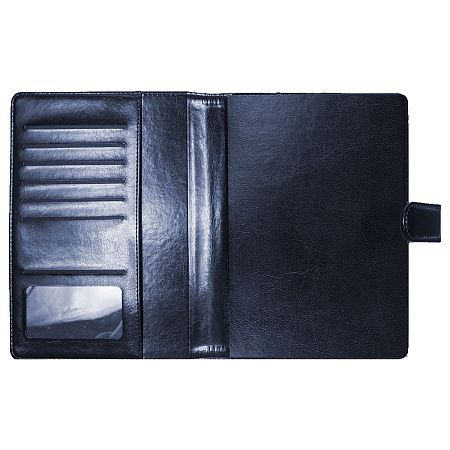 Ежедневник в суперобложке Country Business Pristine A5+, темно-синий, недатированный, с магнитным клапаном, в твердой обложке c поролоном, в подарочной коробке