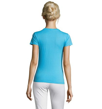 Футболка женская Regent Women, бирюзовая, размер S