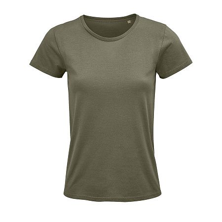 Футболка женская "CRUSADER WOMEN", хаки, XXL, 100% органический хлопок, 150 г/м2