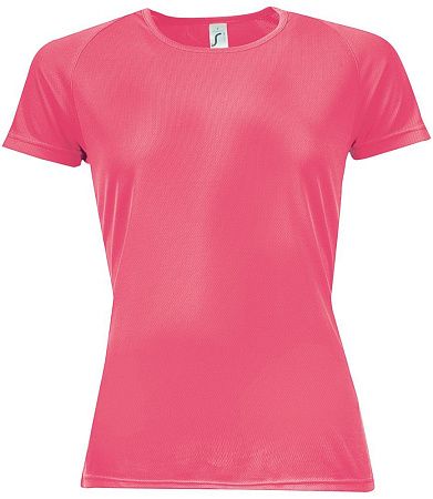 Футболка женская Sporty Women 140, розовый коралл, размер S