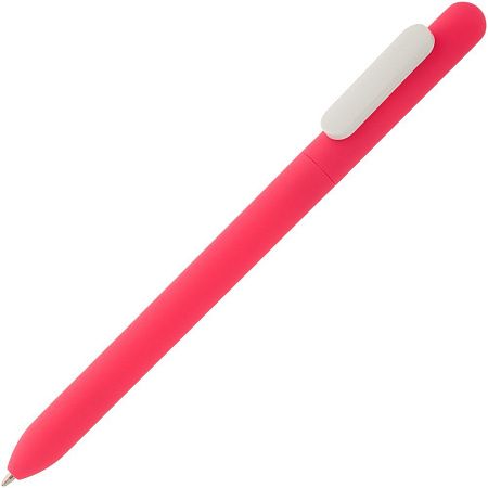 Ручка шариковая Swiper Soft Touch, черная с белым