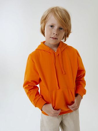 Худи детское Kirenga Kids 2.0, оранжевое, размер 8 лет (118-128 см)