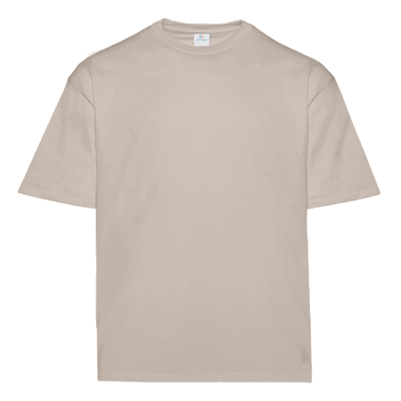 Футболка унисекс оверсайз STAN хлопок 240, 56, Песочный бежевый,  (541)  (44/XS)
