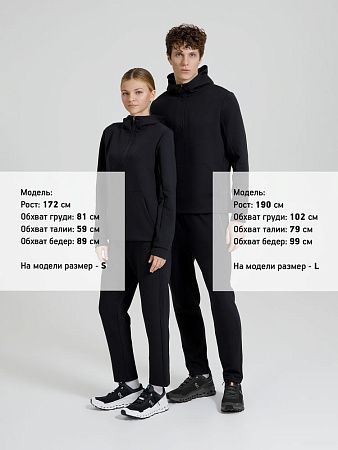 Анорак унисекс Lovi, черный, размер XS