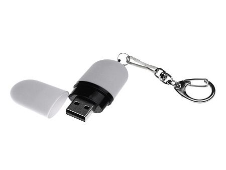 USB 3.0- флешка «Goutte Soft-touch» на 16 Гб каплевидной формы
