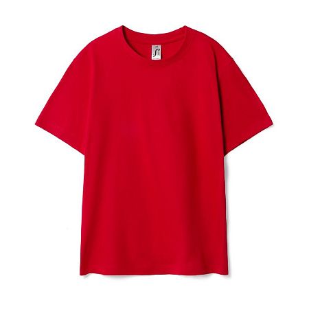 Футболка детская Regent Kids 150, красная, размер 8 лет (118-128 см)