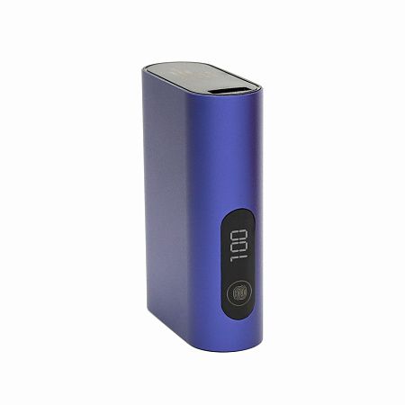 Внешний аккумулятор в металлическом корпусе Wōdan, сенсорный, 10000mAh, черный