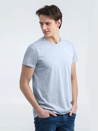 Футболка мужская Regent Fit 150, голубой меланж, размер XL