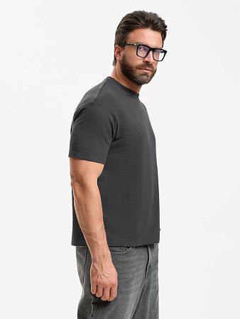 Футболка унисекс Durington, темно-серая (графит), размер XL/2XL