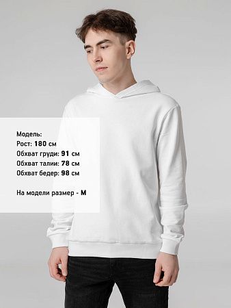 Худи Barta, белое, размер 3XL