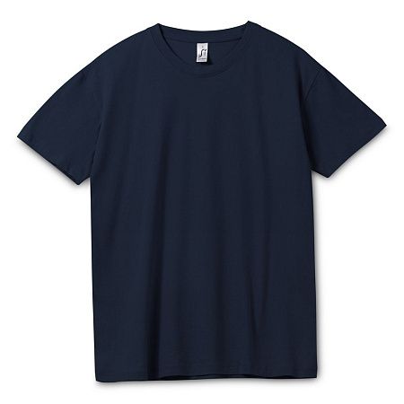 Футболка унисекс Regent 150, темно-синяя (navy), размер XXL
