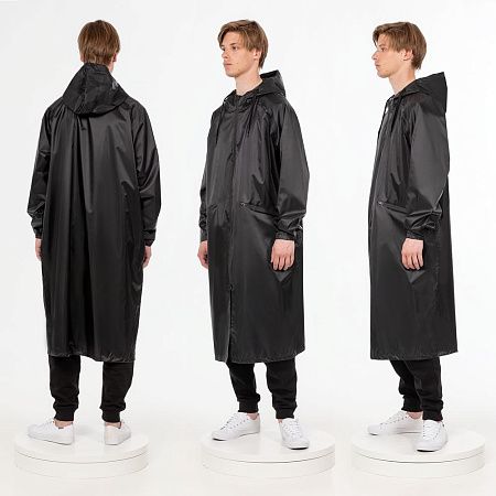 Дождевик R2, черный, размер XL/2XL