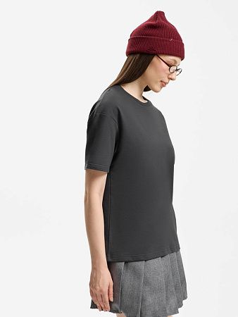 Футболка унисекс Durington, темно-серая (графит), размер XL/2XL