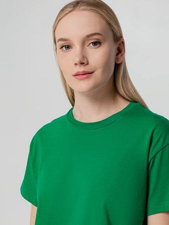 Футболка унисекс T-bolka 140, темно-зеленая, размер 4XL