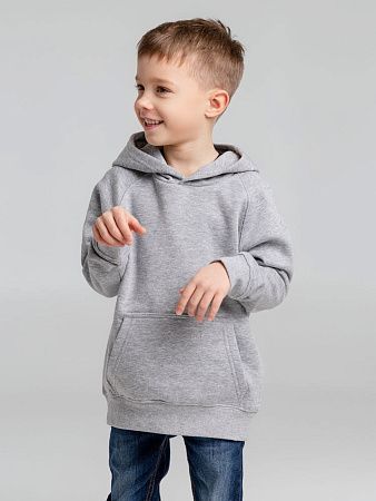 Толстовка детская Stellar Kids, серый меланж, размер 8 лет (118-128 см)