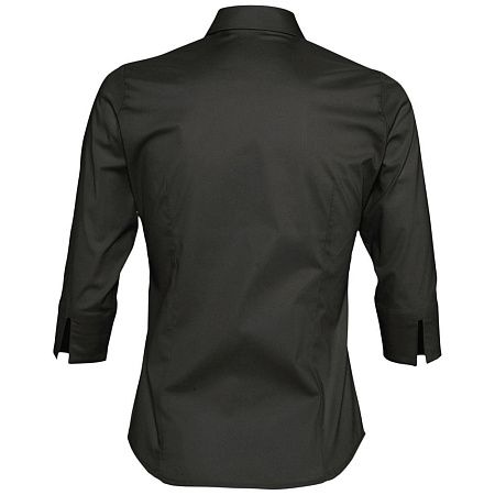 Рубашка женская с рукавом 3/4 Effect 140, черная, размер XXL