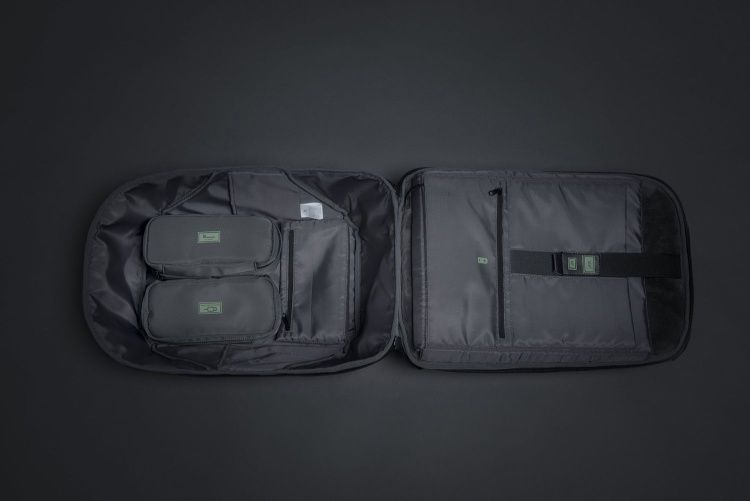 Рюкзак KORIN ClickPack Pro 46х34х16 см, комбинированный черный/серый