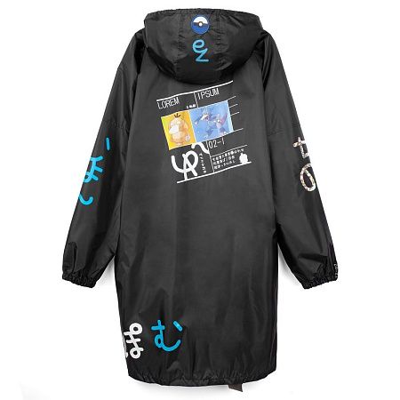 Дождевик Rainman Zip, черный, размер S v2