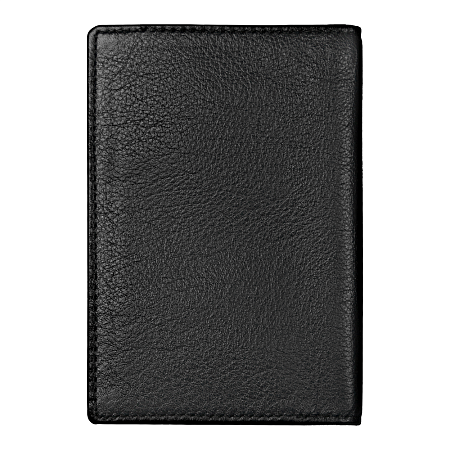 Обложка для автодокументов Leather Sun из нат. кожи, черный