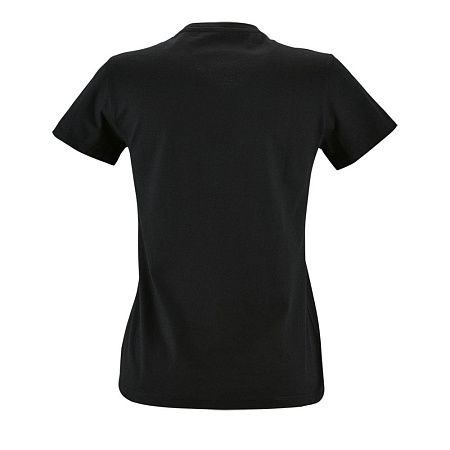Футболка женская Imperial Fit Women, черная, размер XL
