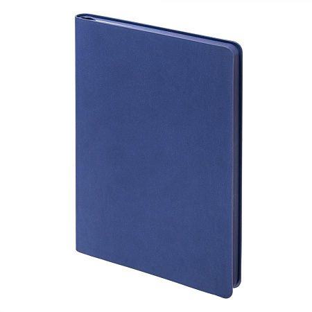 Ежедневник Flexy Latte Soft Touch B6, синий, недатированный, в гибкой обложке