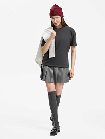 Футболка унисекс Durington, темно-серая (графит), размер XL/2XL