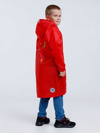 Дождевик детский Rainman Kids, красный, размер 7–9 лет (122-134 см)