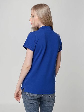 Рубашка поло женская Virma Lady, ярко-синяя, размер M