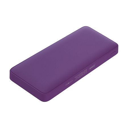 Внешний аккумулятор с подсветкой Анкор Плюс PD (Ancor PD Plus) 10000 mAh, фиолетовый