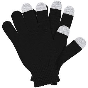 Перчатки сенсорные Real Talk, черные, размер L/XL
