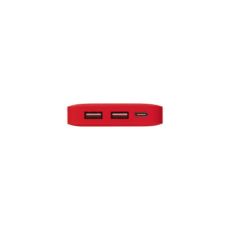 Внешний аккумулятор с подсветкой Анкор Плюс PD (Ancor PD Plus) 10000 mAh, красный