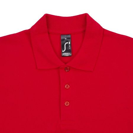 Рубашка поло мужская Spring 210, красная, размер 3XL