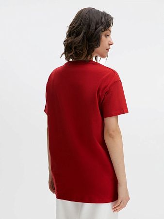 Футболка Imperial 190, вишнево-красная, размер XXL