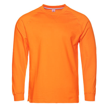 Свитшот унисекс STAN футер с начёсом 220, 60, Оранжевый,  (28/1)  (52/XL)