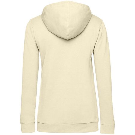 Толстовка с капюшоном женская Hoodie, светло-желтая, размер M