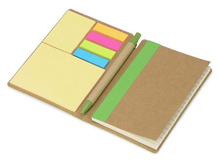 Блокнот А6 «Write and stick» с ручкой и набором стикеров