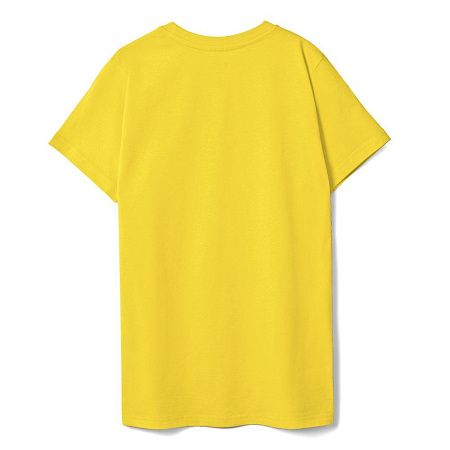 Футболка детская T-Bolka Kids, желтая, размер 10 лет (130-140 см)