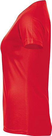 Футболка женская Sporty Women 140, красная, размер S
