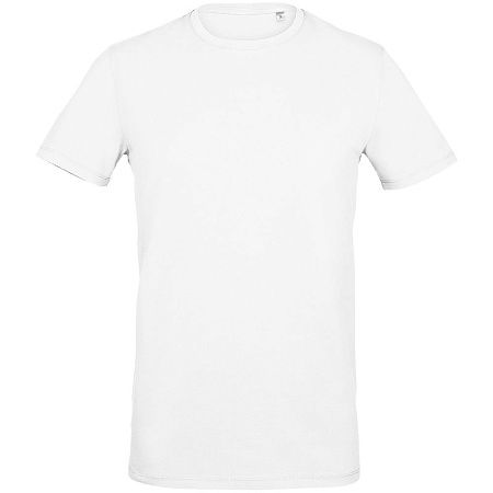 Футболка мужская Millenium Stretch Men, белая, размер 3XL