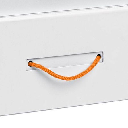 Круглый шнур Lasso S, оранжевый неон, 40 см