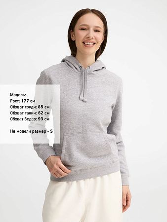 Толстовка женская Spencer Women, серый меланж, размер L