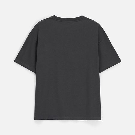 Футболка унисекс Durington, темно-серая (графит), размер XL/2XL