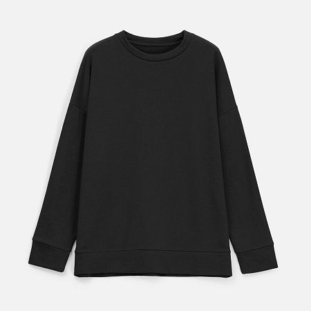 Свитшот унисекс S2, черный, размер XL/2XL