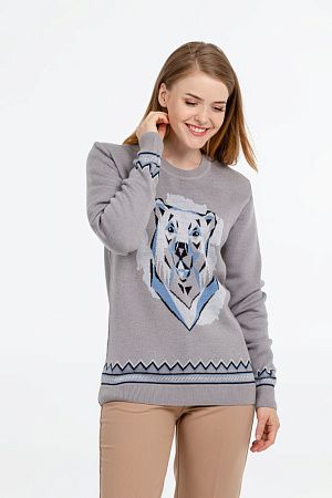 Джемпер Totem Bear, серый, размер XS