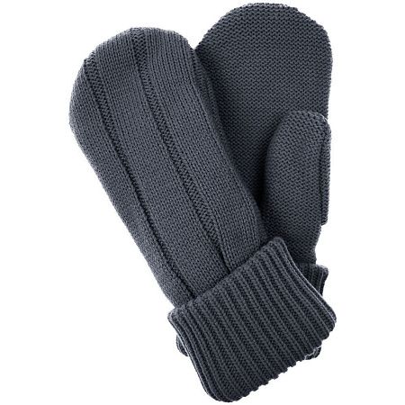 Варежки Knit Beat, темно-серые, размер L/XL