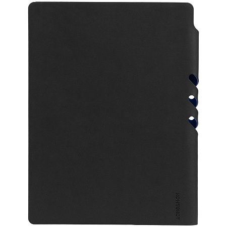 Ежедневник Flexpen Black, недатированный, черный с бирюзовым