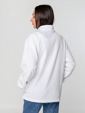 Куртка флисовая унисекс Manakin, белая, размер XS/S