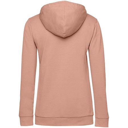 Толстовка с капюшоном женская Hoodie, бежевая (nude), размер L