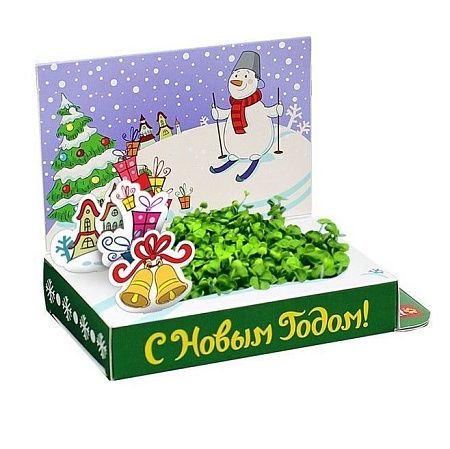 Набор для выращивания зелени "Новый зеленый год"